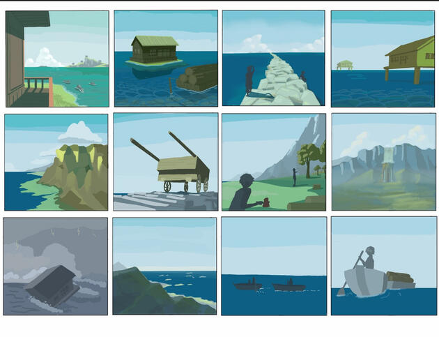 2024 | Thumbnail Sketches for Digital Landscapes