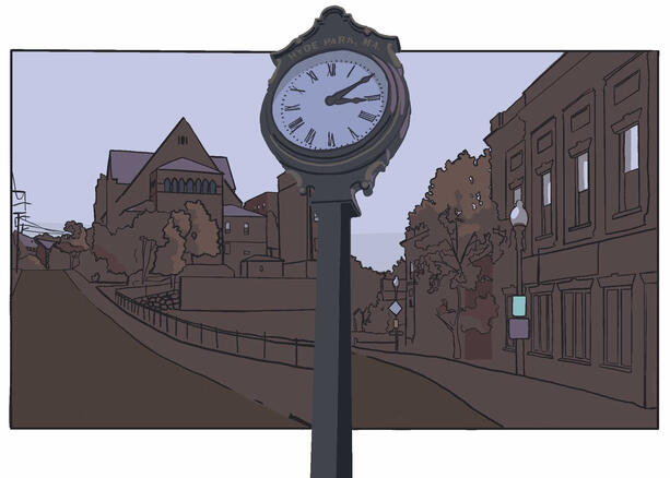 2023 | Hyde Park MA Postcard