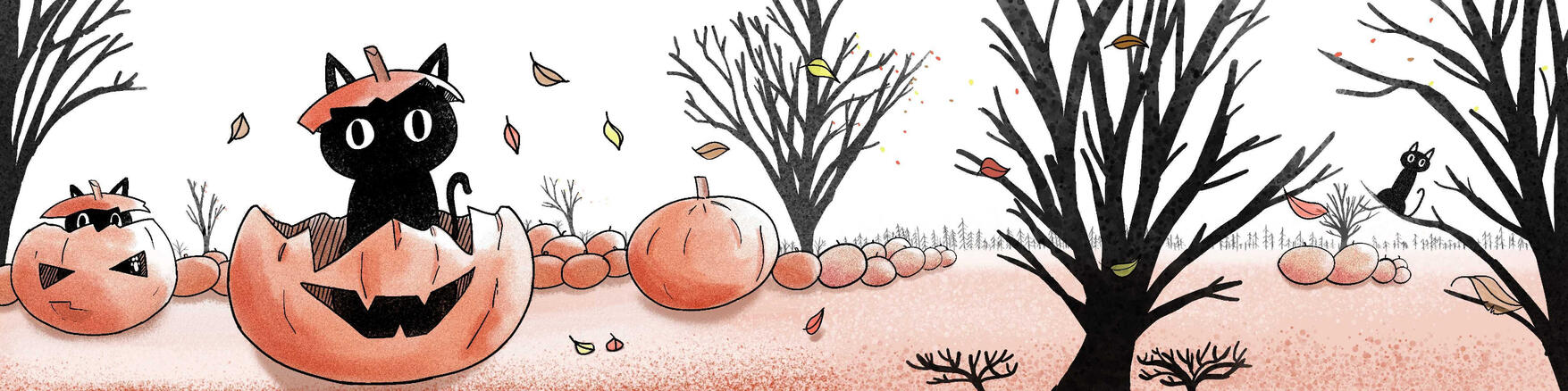 2022 | (Second Time) Base Halloween Fridge Magnet Illustration