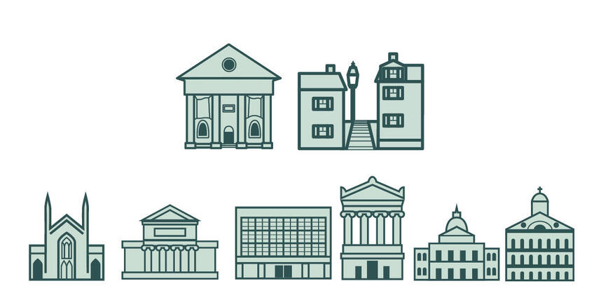 Boston Map Icons | 2023